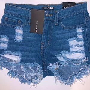 fashion nova jean shorts